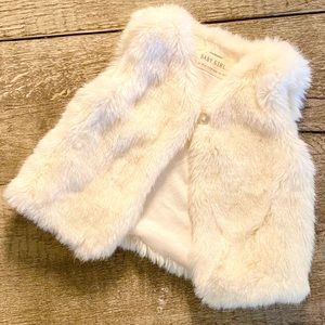 Primark Cream Furry Vest